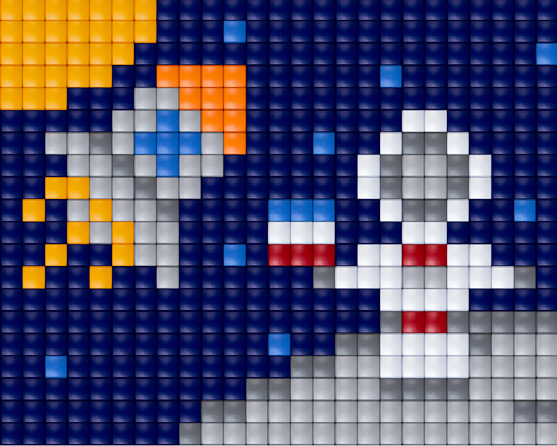 Space Pixelhobby Mosaic Craft XL Pixel Craft 5mm Art Kits Complete 